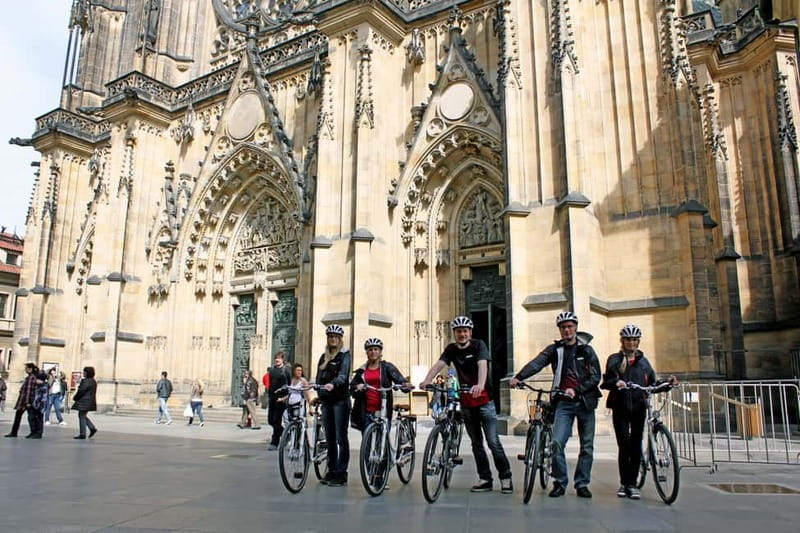 Prague: Small Group or Private Bike City Tour - Starting the Ride: Štvanice Island, Letná Park, and Vltava Views