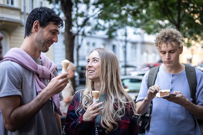 Prague Snack & Stroll: Private Food Tour with Your Local Buddy - VNITROBLOCK at a former factory: food plus arts and events