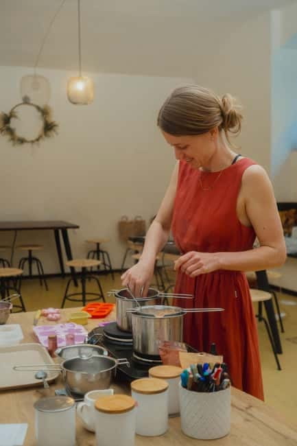 Prague: Soap Making Workshop - How Scents, Colors, and Shapes Become Yours