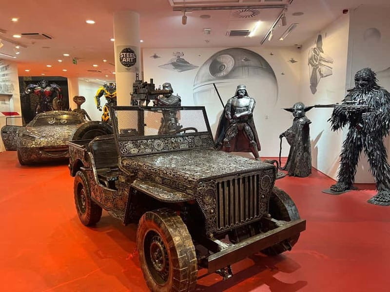 Prague: Steel Art Museum Entry Ticket - Your path through 120+ recycled-steel sculptures
