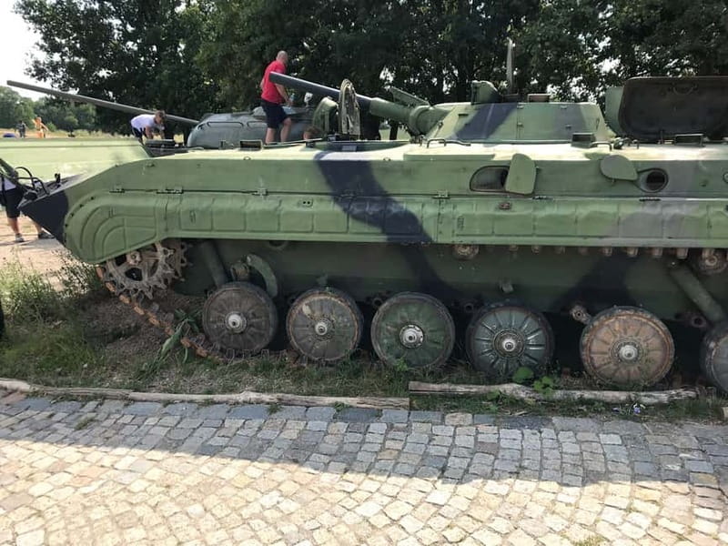 Prague: Tank Ride Experience - On-site briefing, then the Czech BVP ride over real ground