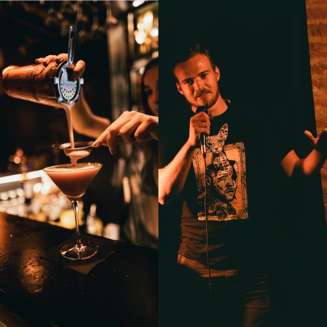 Prague: Thursday Night Stand Up Comedy In English - What the show format really feels like (open mic style in a lounge)