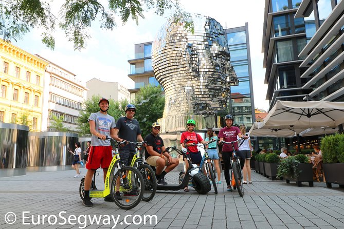 Prague Trike & e-Scooter Tour: Castle Viewpoints & Charles Bridge - Letna, Strahov, and Petrin: turning hill views into your main event