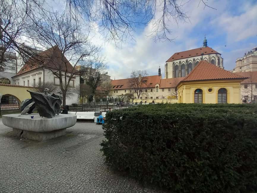 Prague: Unique Walking Tour with a Local Historian - Franciscan garden calm, then a real medieval church moment