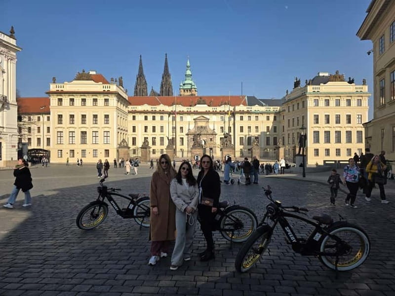 Prague Viewpoints & Historical Ebike Tour - Prague Castle main entrance: outside photos and orientation