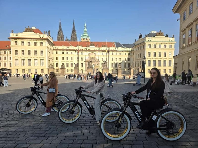 Prague Viewpoints & Historical Ebike Tour - Strahov Monastery: a scenic pause with viewpoint energy