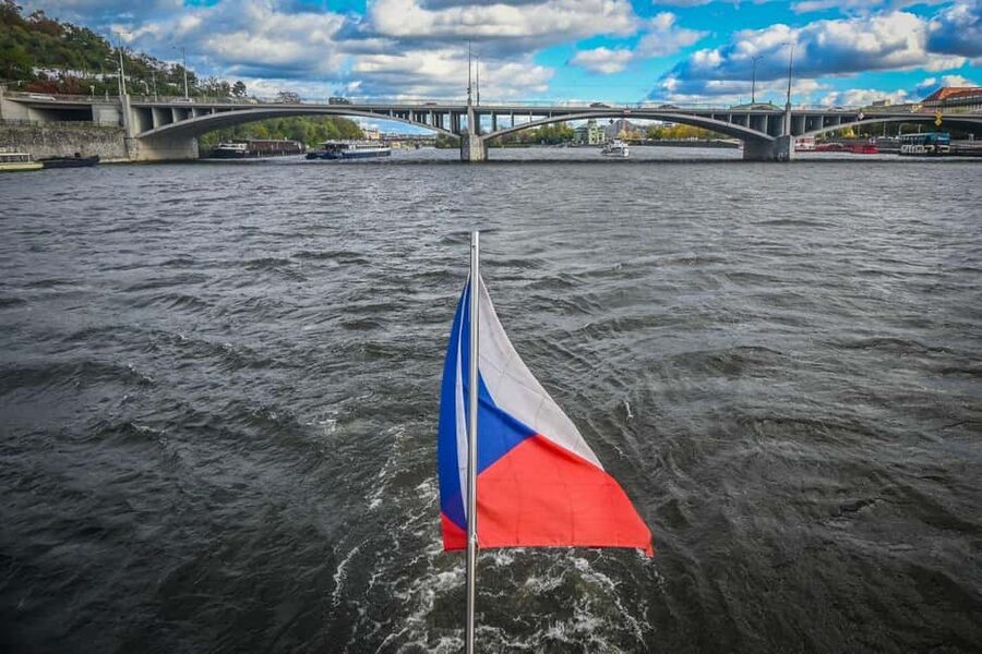 Prague: Vltava River Cruise in Jazz Style and Commentary - Getting on Board at Terminál 18 Albatros II