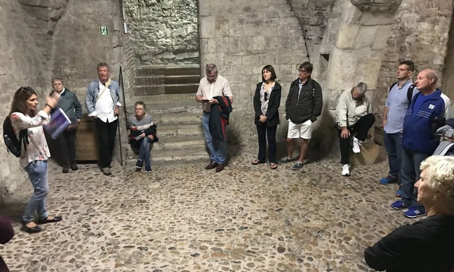 Prague: WWII Guided Tour & The Crypt of Operation Anthropoid - U Kunštátů palace cellars: why the underground makes the story real