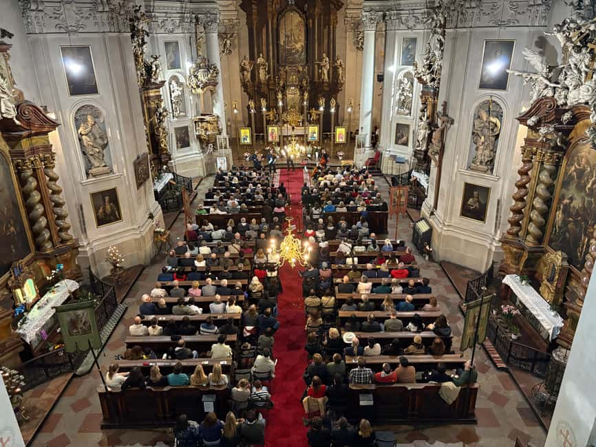 Praha:Vivaldiho koncert Čtyř ročních dob a další Klementinum - Seats, views, and why arriving early is the smart move