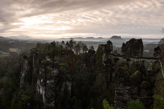 Private Bohemian-Saxony Switzerland luxury tour All-Inclusive - Bastei Bridge on the German side: the big viewpoint you’ll plan your photos around