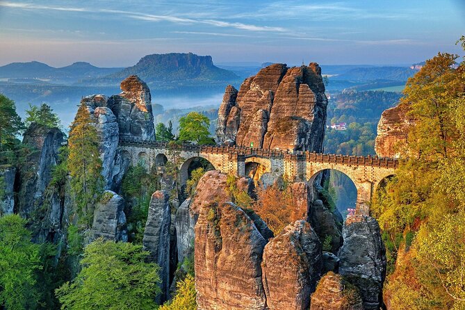 Private Dresden & Bastei Bridge Day Trip to Germany from Prague - Bastei Bridge and Saxon Switzerland paths, where the views do the talking