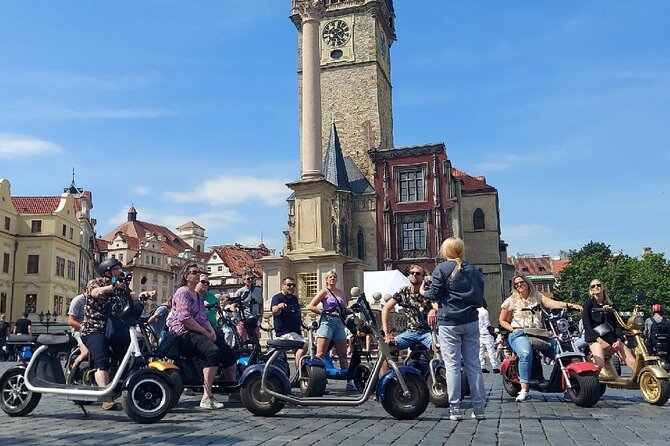 Private live-guided E-Scooter TOURS around Prague - Strahov beer stops, Petrin vibes, and the Letná viewpoints circuit