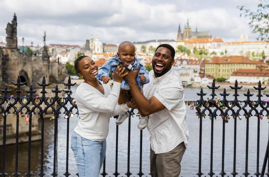 Private photoshoot in Prague - Editing and Delivery: What 15, 25, or 50 Edited Photos Looks Like in Practice