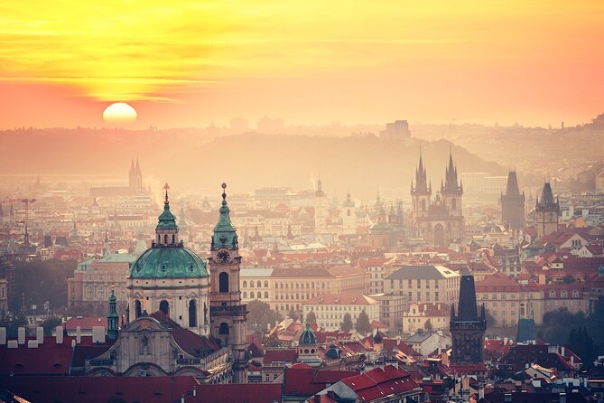 Private Prague City Highlights Tour with a Stop at a Czech Cafe - Beyond the Clock: A Gothic Tower, a Fairytale-Looking Church, and the Jewish Quarter