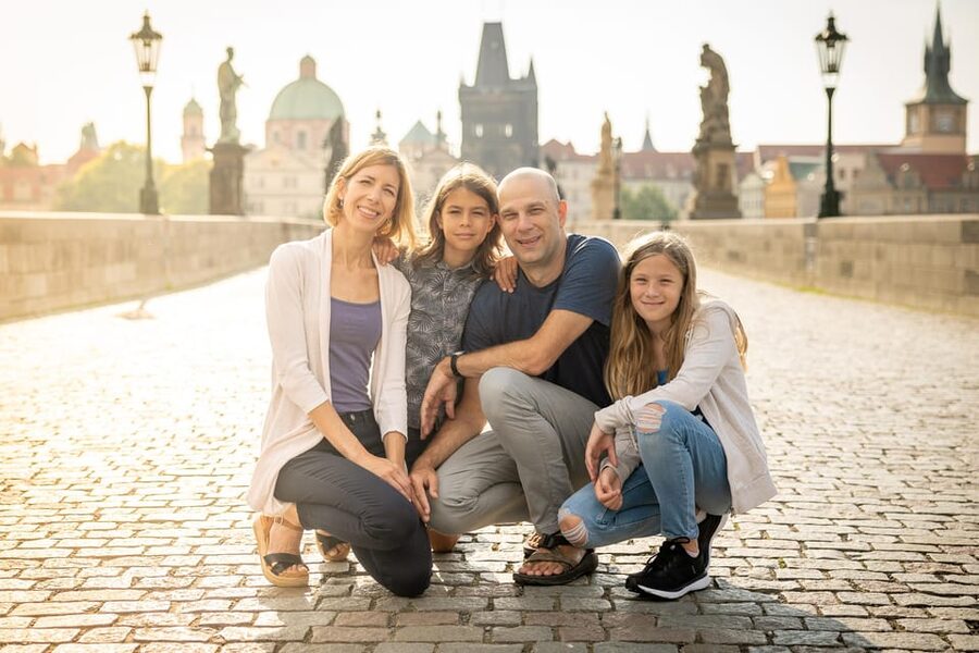 Private Prague Sunrise Photoshoot + Walking Tour - Kid friendly sunrise photos (patience that keeps the session relaxed)