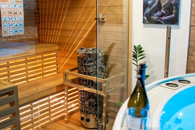 Private Spa with Jacuzzi and Sauna - BLACK ZONE - Inside BLACK ZONE at Lazne TOM, what two hours really feels like