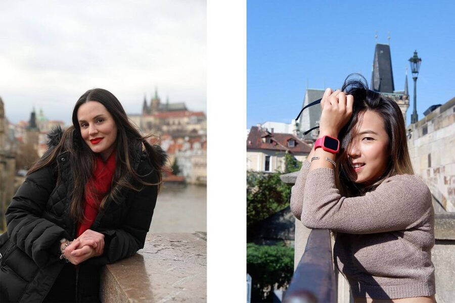 Professional photoshoot at Charles Bridge & Kampa island - How the pro photographer turns 15 or 30 minutes into real portraits