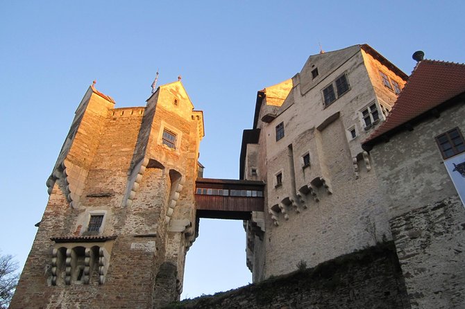 PUNKVA CAVES, ABYSS and PERNSTEJN CASTLE =only from Apr to Sep - Lunch between caves and castle: Czech comfort food in the middle of a tour marathon