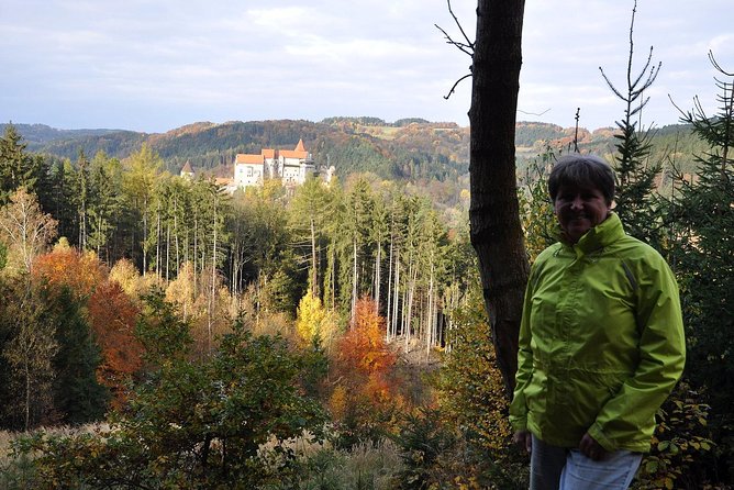 PUNKVA CAVES, ABYSS and PERNSTEJN CASTLE =only from Apr to Sep - Stop 1 in Křtiny: a giant Baroque church in a tiny village