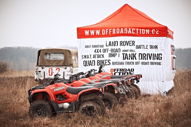 Quad ride adventure Prague - The 1 Hour on the Can-Am Outlander 650XT Track