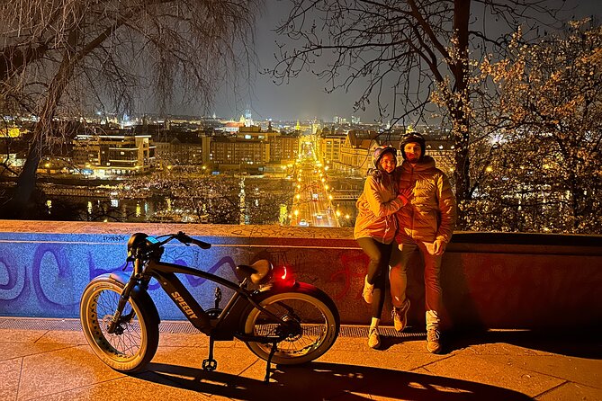 Retro Style E-Bike Night Tour in Prague - Live Guided - Entering the ride at Štěpánská 55, then learning in 10 minutes