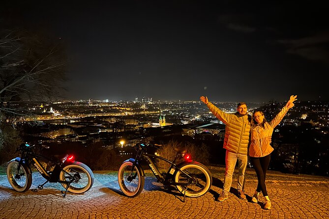 Retro Style E-Bike Night Tour in Prague - Live Guided - Prague Metronome and the Stalin statue story you won’t forget