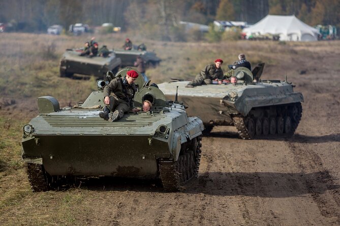 Ride in a BMP tank and military garage tour Prague - Timing and pickup: keeping your day workable from Prague