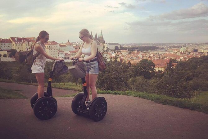 ️ Segway Fun Tour of Prague to Castle and Strahov Monastery viewpoint & Brewery - How the route really works outside downtown
