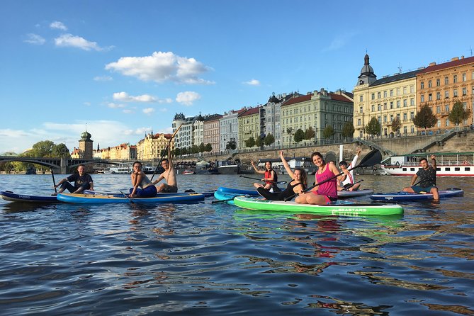 Stand-Up Paddleboarding on the Vltava River in Prague - Why SUP on the Vltava is a smart way to see Prague