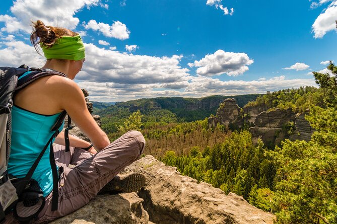 Stunning Views of Bohemian Switzerland: Gate, Tisa Rocks, Bastei - Mezná lunch in the middle of nowhere, the best kind of nowhere