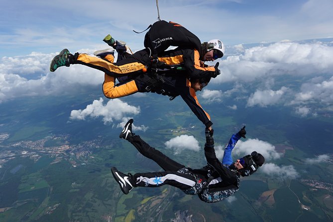 Tandem Skydiving Adventure in Prague - The Flight Up: 15 Minutes to 15,000 Feet
