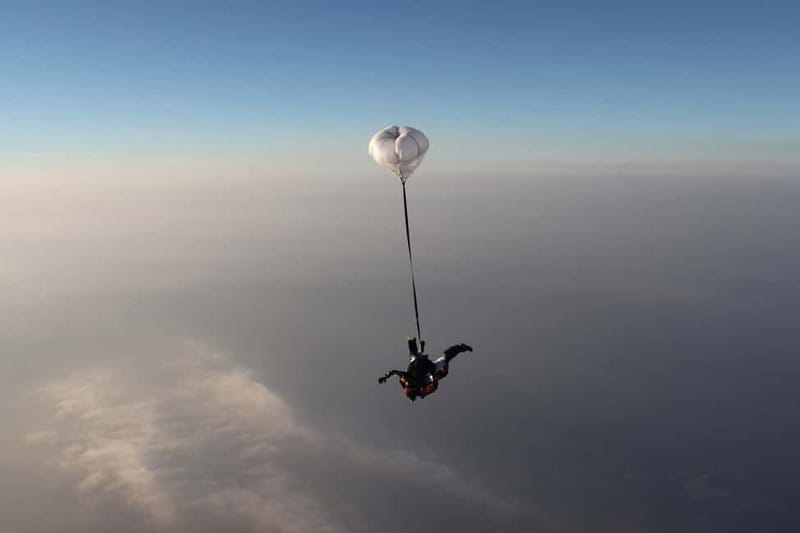 Tandem Skydiving Adventure in Prague - Photos, videos, and the skydive certificate moment