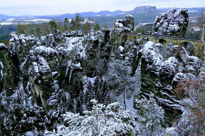 Terezin & Bohemian Switzerland from Prague: Bastei, Narnia & Café - Tisá stěny walk: the easy-going Narnia labyrinth feeling