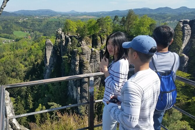 The Best of Bohemian and Saxon Switzerland Day Trip from Prague - Neurathen Fortress: medieval cliffs plus a geology story about ancient seas