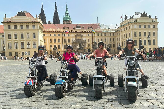 The Highlights of Prague on eBike or electric Scooter - Prague Castle complex, what you get in 15 minutes