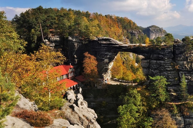 Top Full-Day Adventure: Bohemian & Saxon Switzerland from Prague - Hřensko lunch stop: the calm break under the cliffs