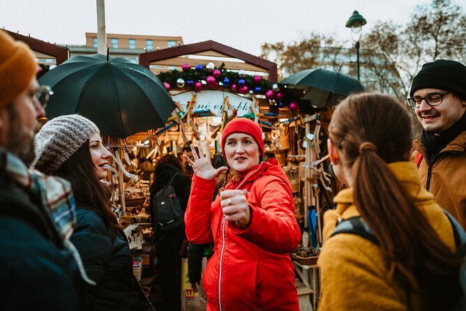 Tour 3 Magical Prague Markets with Locals, Christmas Goodies incl - Namesti Miru Market: Handicrafts and the Local Shopping Rhythm