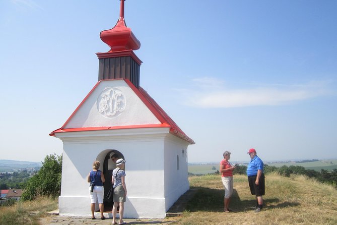 Trip to the Austerlitz Battlefield near BRNO in the Czech Republic - Tvarožná and the Santon hilltop hike, cannon replica, and soldier diorama