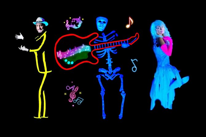 Underground Black Light Theatre Interactive Show in Prague - The Plot: Dreams, a Many-Armed Goddess, and Dark Nightmares