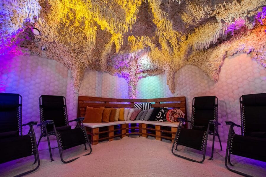 Unique salt cave in Prague - Dead Sea Salt for Breathing and Skin, What to Expect