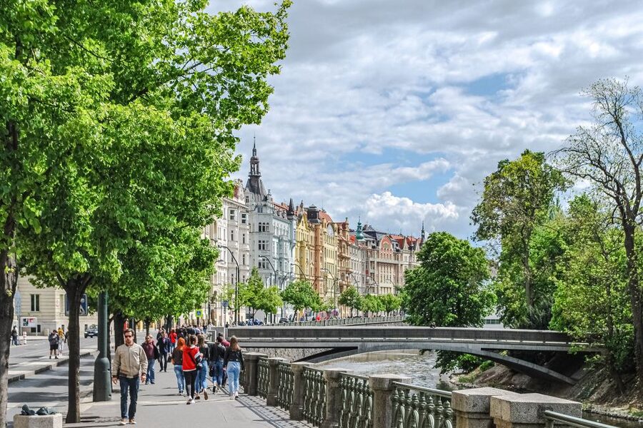 Walking tour of Prague in French : Nové Město - Key points I’d plan around
